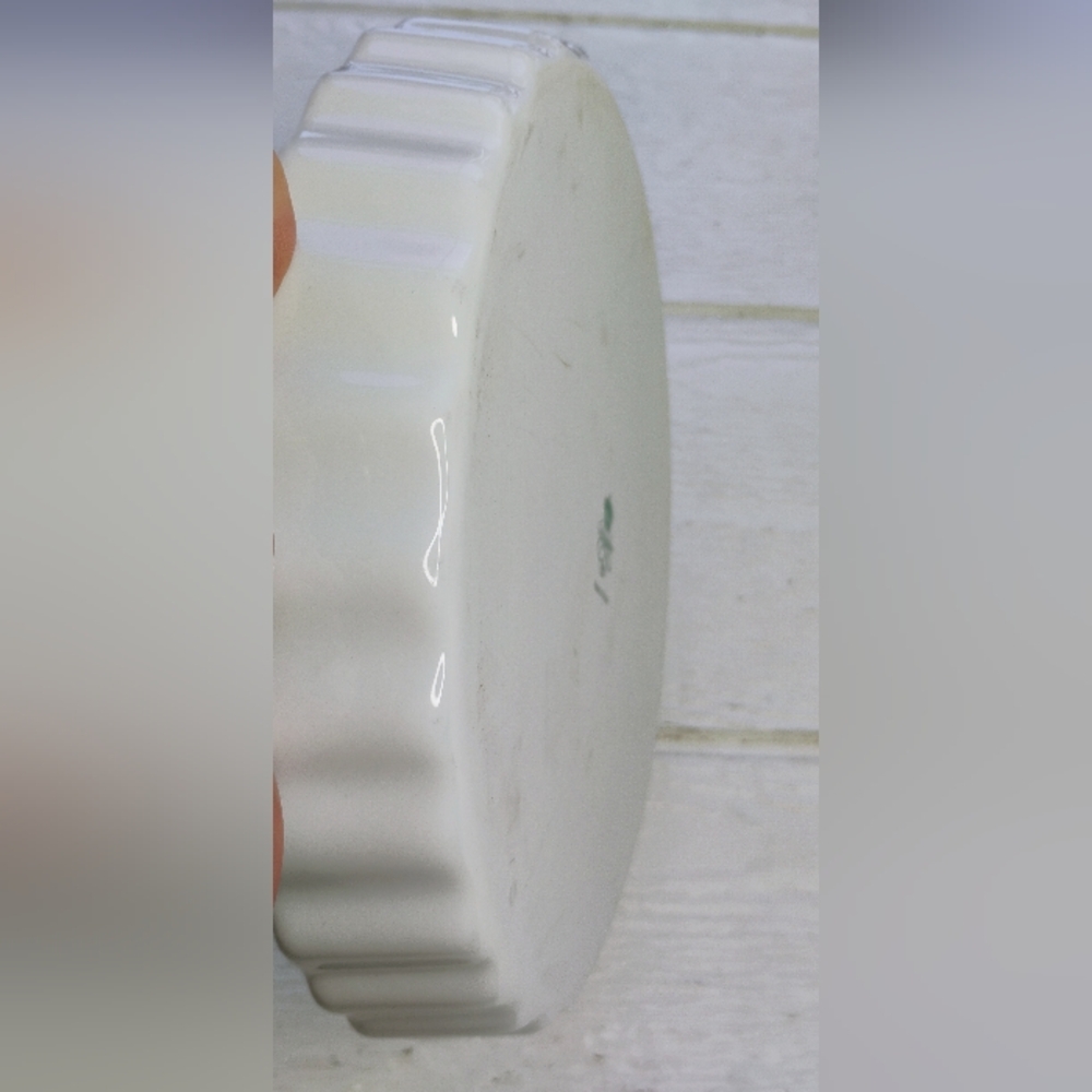 Vintage Christineholm Ceramic Quiche Dish Roses Fluted G-4 - Picture 14 of 15